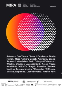 Cartel Artistas confirmados en Mira! 2012